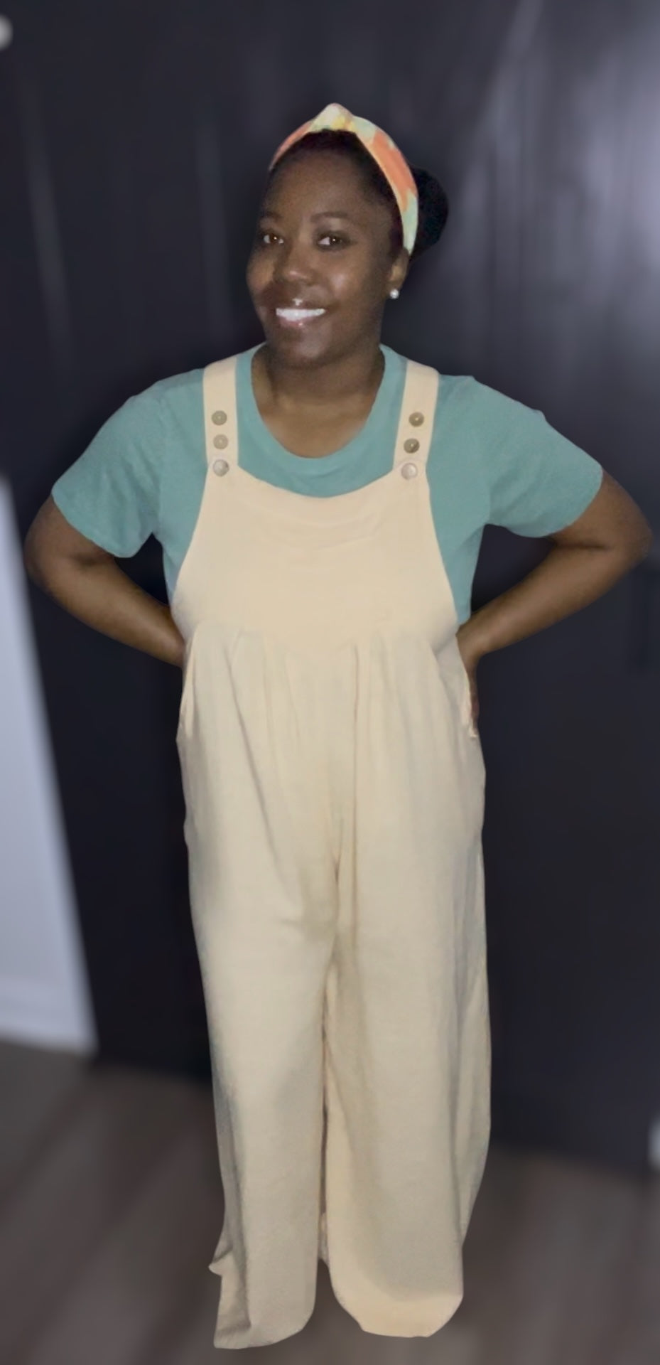 Front Pocket Sleeveless Jumpsuit