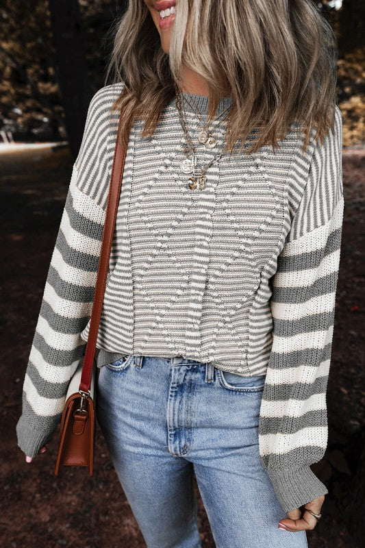 Candy Cane Sweater