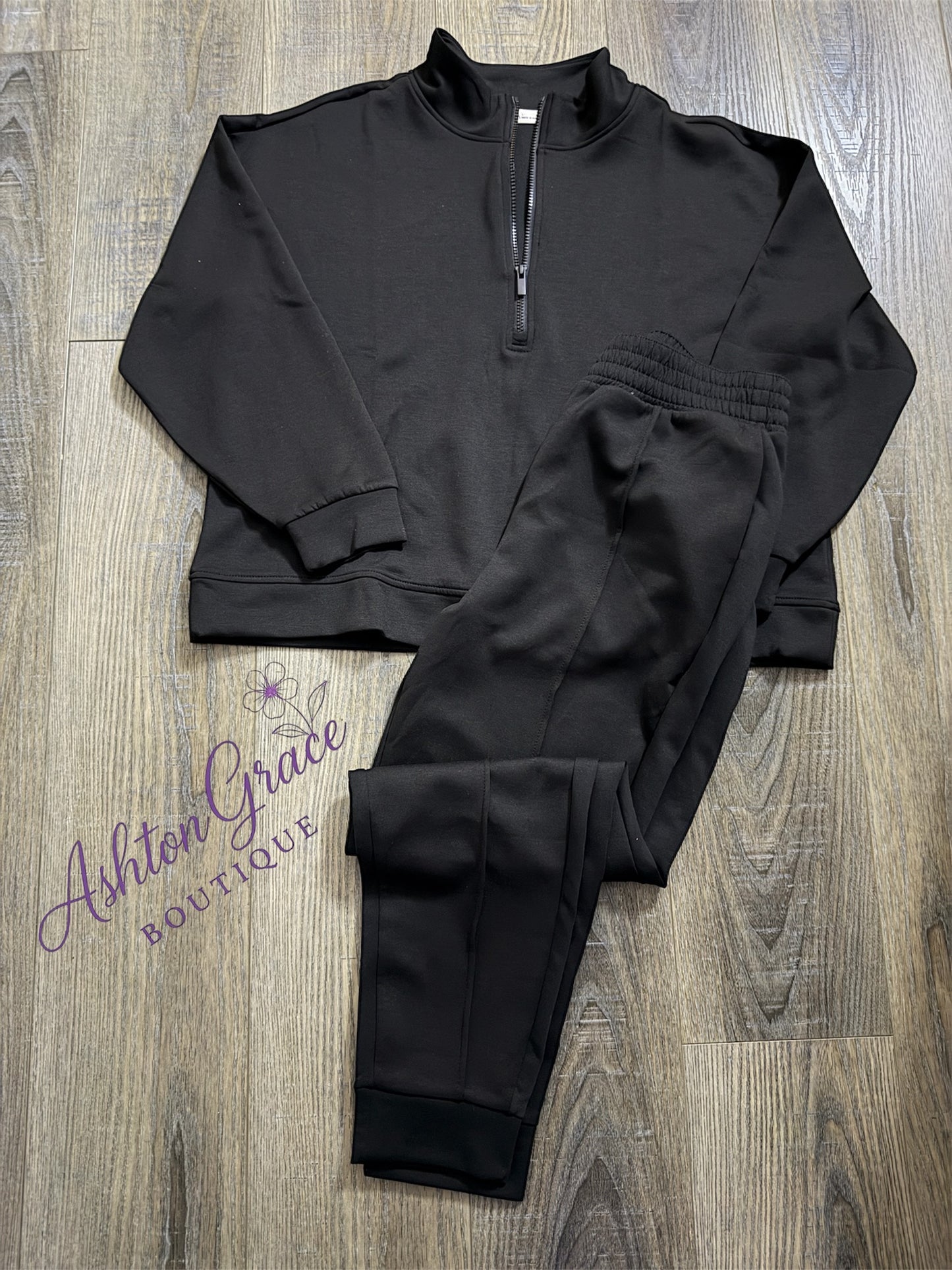 SCUBA HALF ZIP JOGGER SET